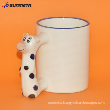sublimation Animal blank mug ox